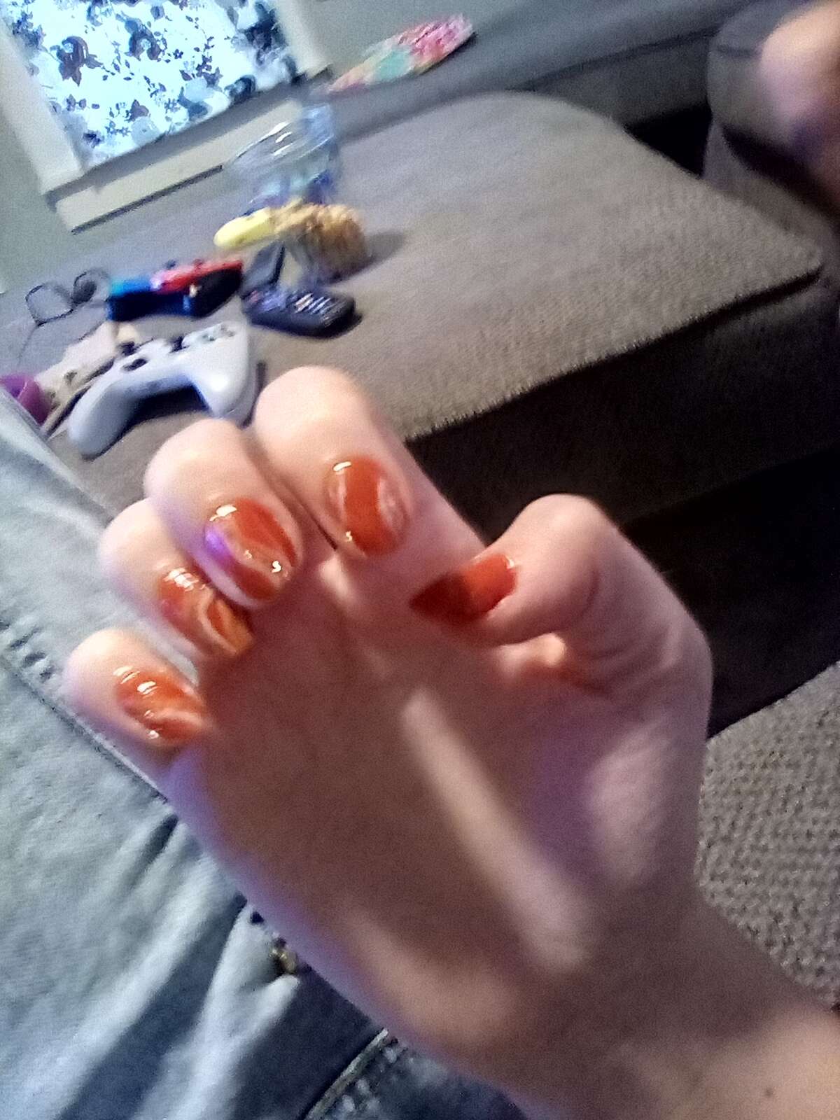 Fall and Halloween nails