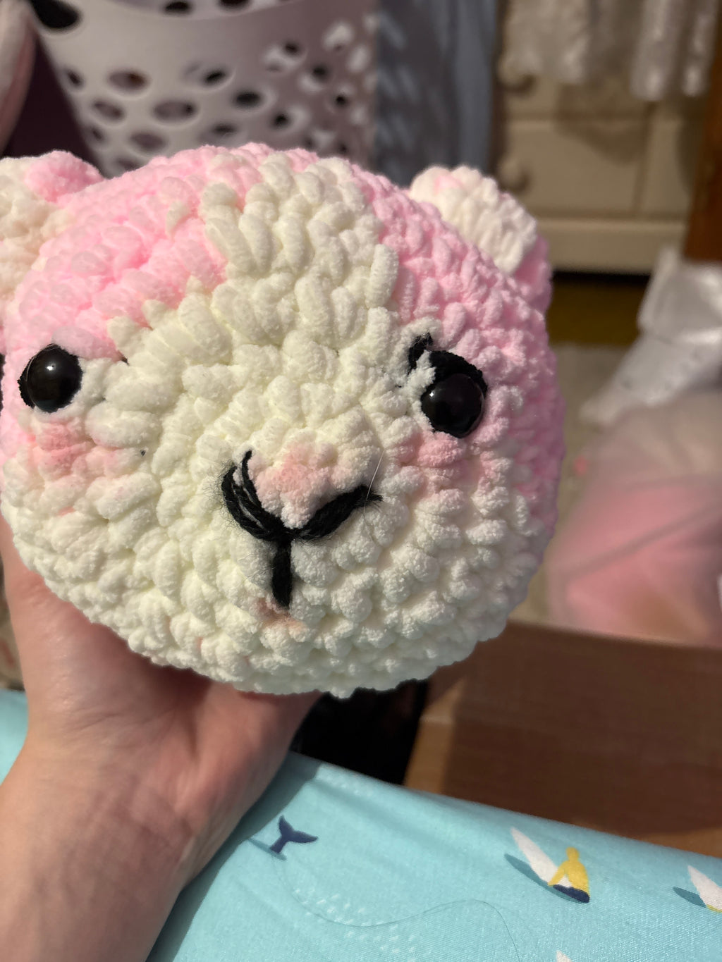Plushie cat head (or mouse)