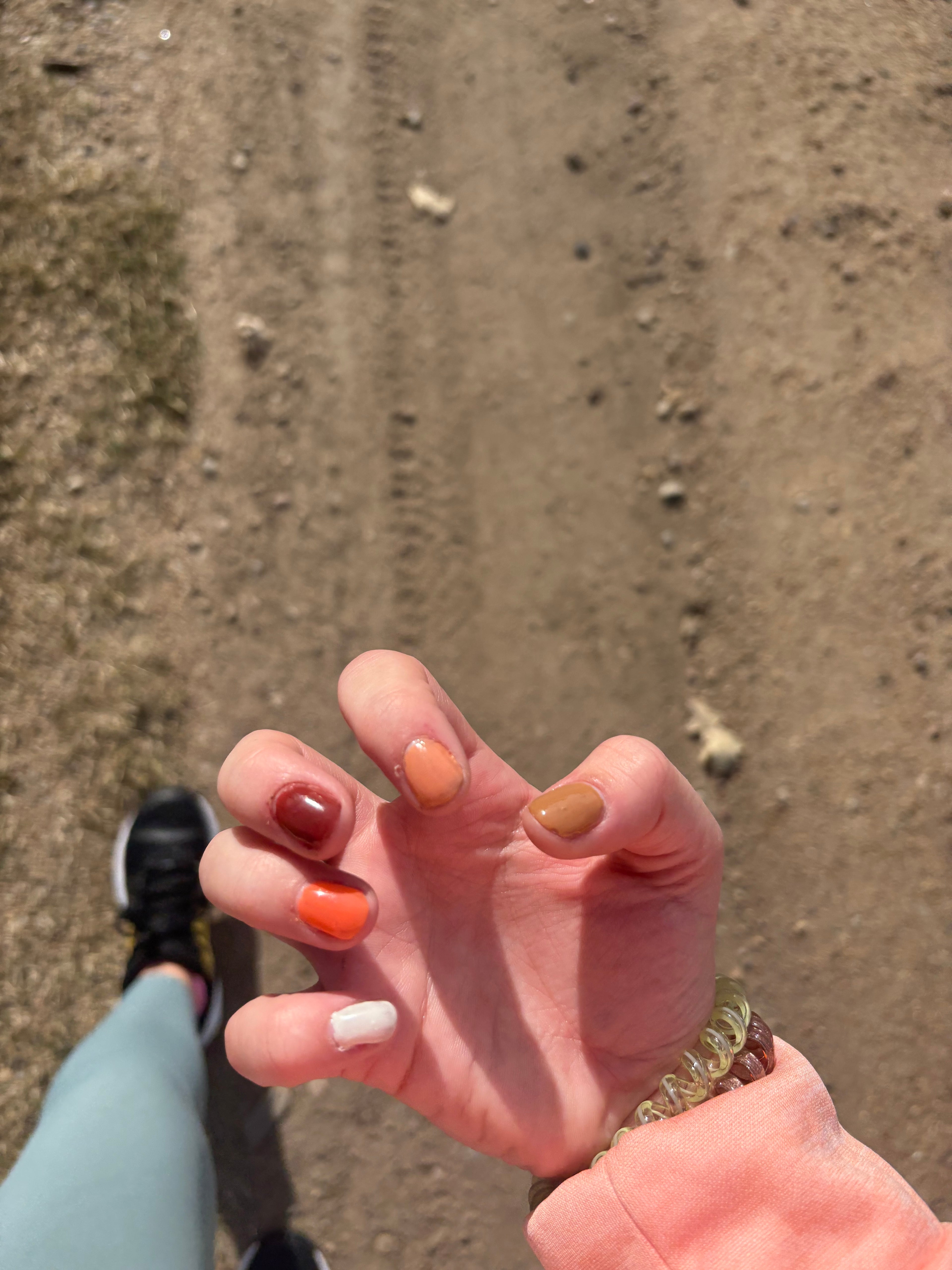 Fall and Halloween nails