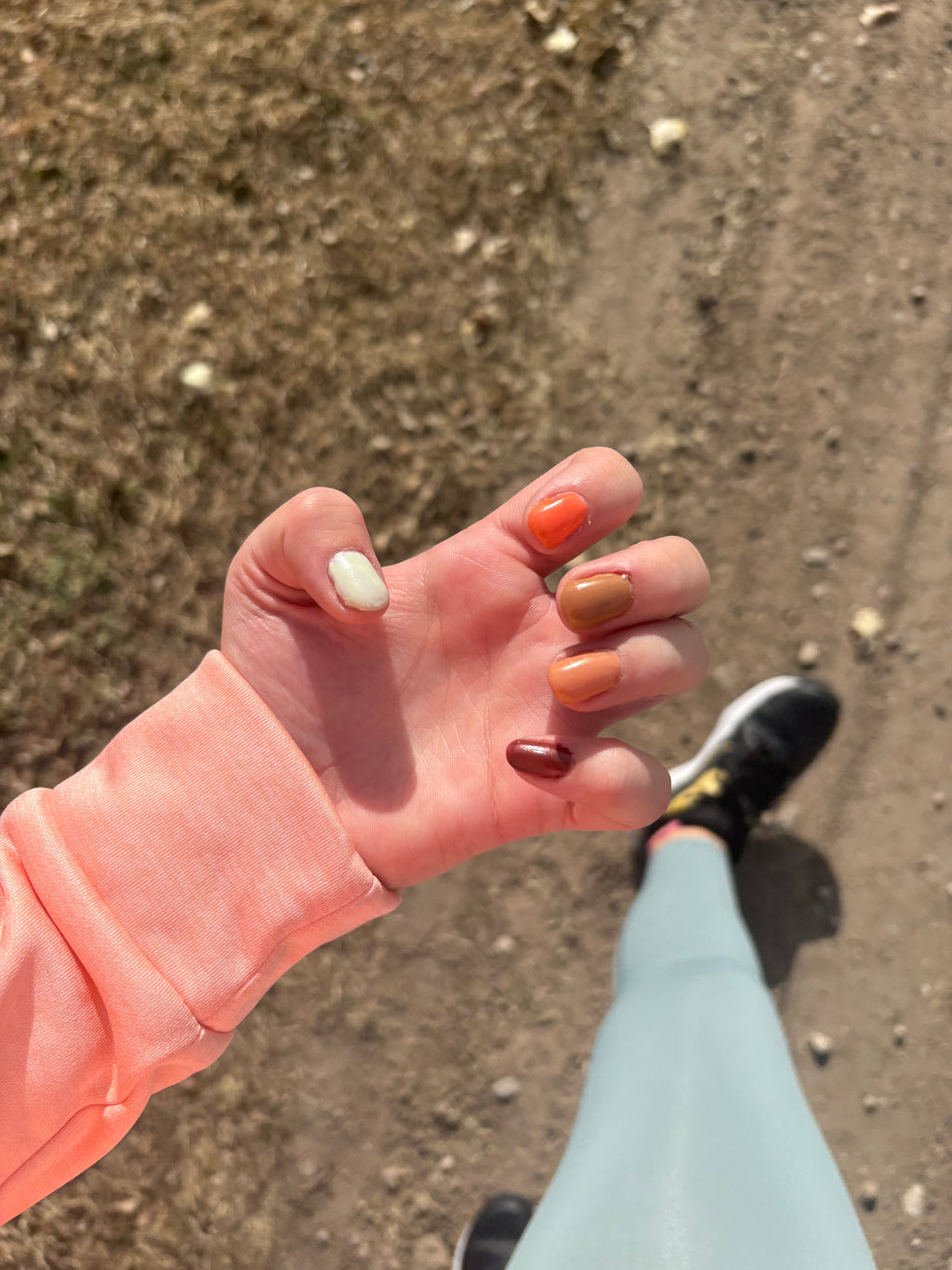 Fall and Halloween nails