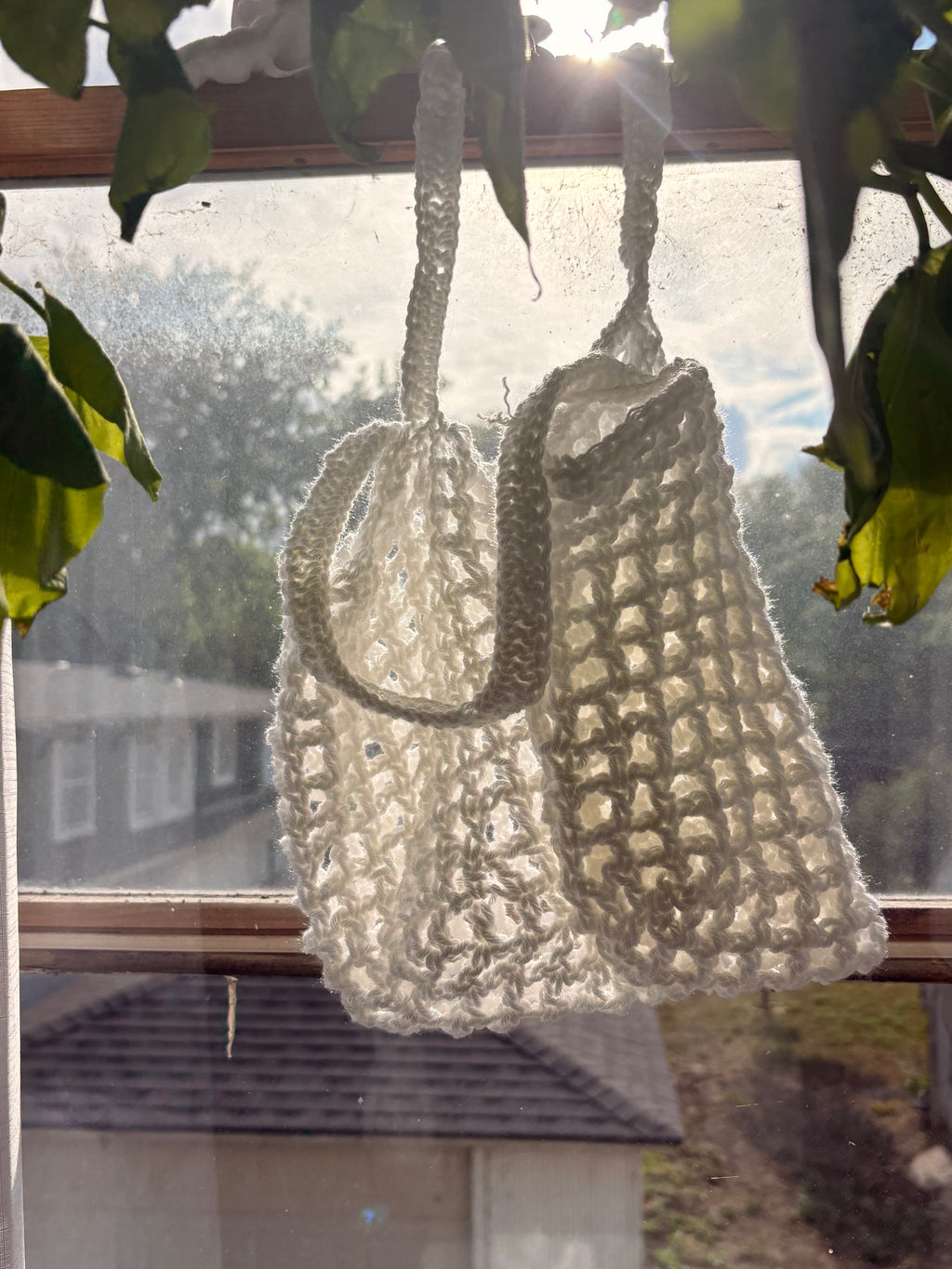 Mesh beach bag ￼